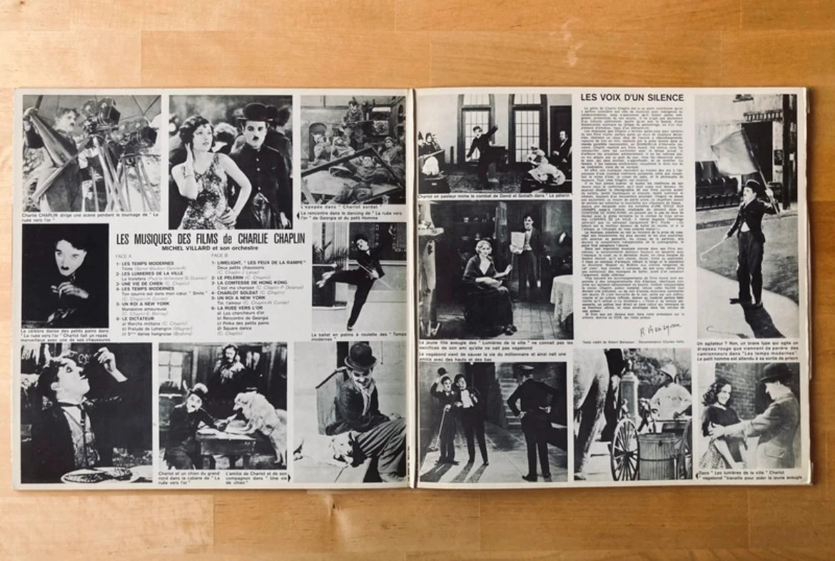 33t vinylplaat de filmmuziek van Charlie Chaplin. – photo 2
